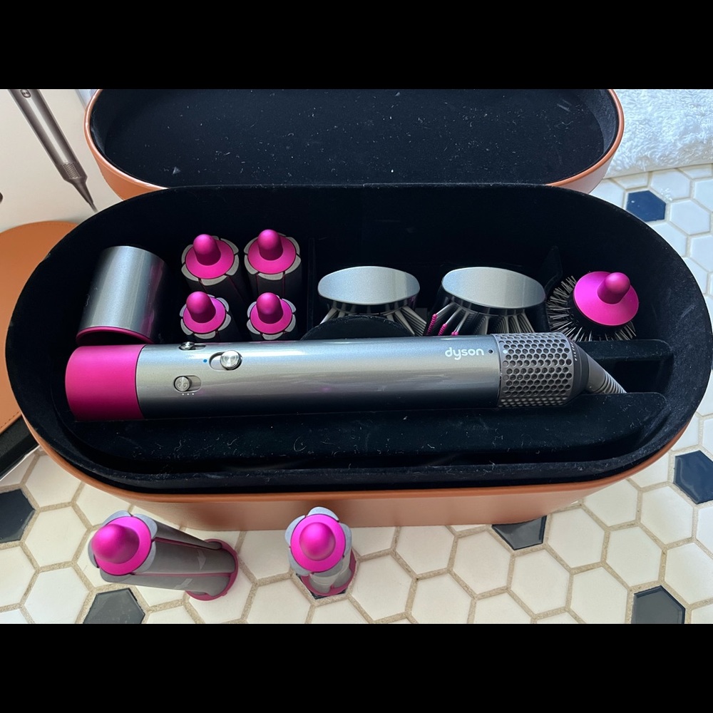 Dyson long hair barrels